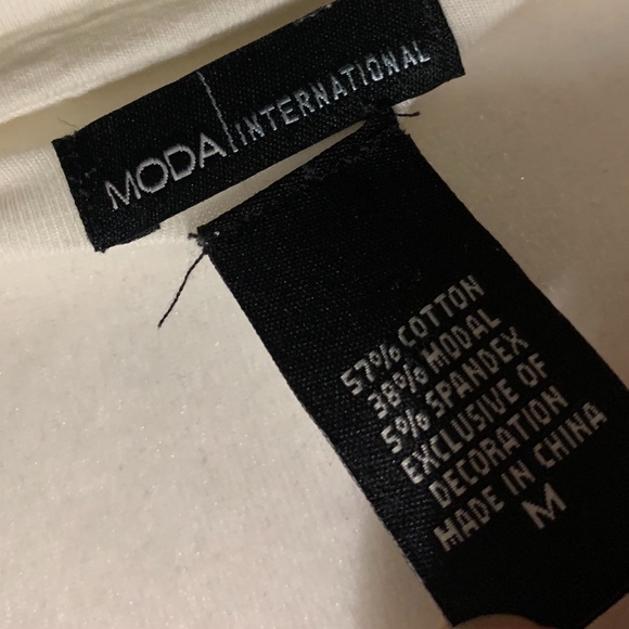 Moda International Top Sz Medium - Picture 5 of 6